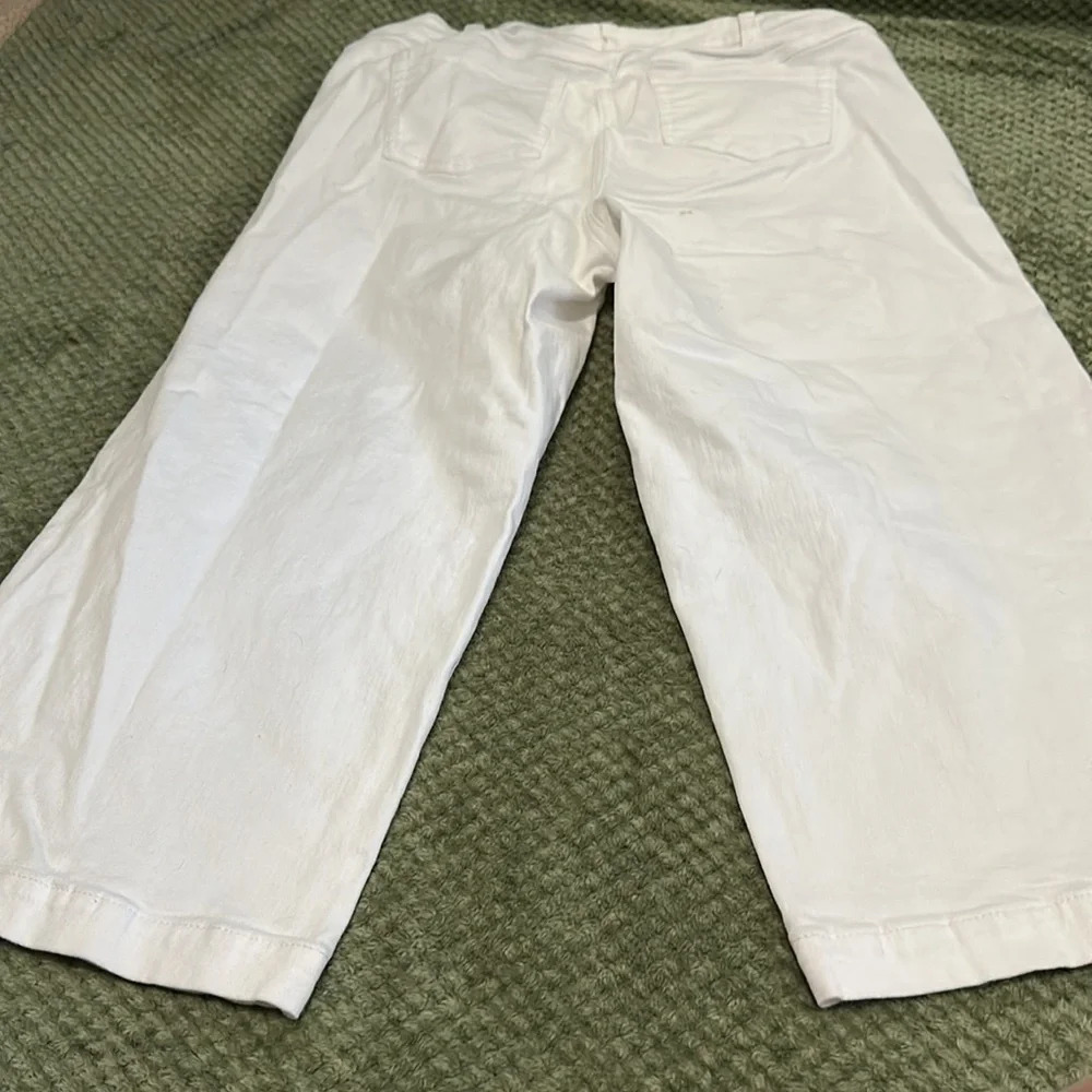 Torrid vintage stretch crop high rise wide leg pants size 14 button fly - Picture 8 of 9